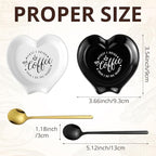 FoldTier 2 Pcs Ceramic Coffee Spoon Rest - Image 2
