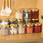 Syntic 60 Pcs Small Glass Containers - Image 7