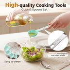 16PCS Measuring Cups and Spoons Set, Measuring Spoon Set - Image 6
