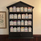 Chunful Vintage Spice Jar Wooden Rack - Image 6