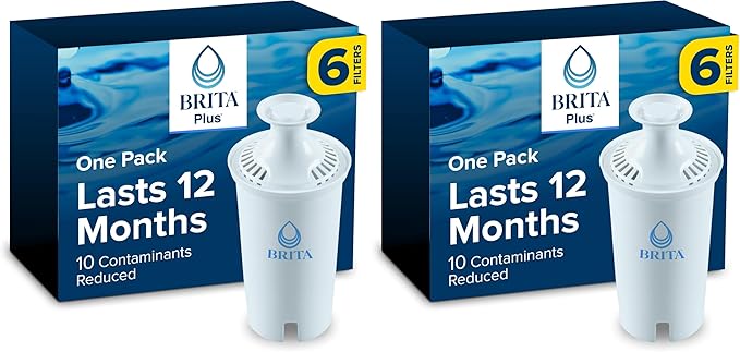 Brita Plus Water Filter, High-Density Replacement Filter by Brita