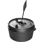 EDGING CASTING Pre-Seasoned Cast Iron Camping Dutch Ovens, Outdoor Camping - Image 8
