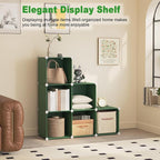 C&AHOME 6-Cube Storage Organizer, Stackable Storage Cubes Shelves, Portable - Image 3
