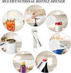 7 in 1 Jar Opener Bottle Opener and Wine Opener - Image 2