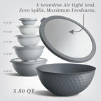 COOK WITH COLOR Mixing Bowls with Lids - Image 3