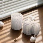 Rattan Jars, Decorative Storage Boxes - Image 3