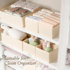 Criusia Drawer Organizer 18-Piece Set, Dresser Organizer - Image 6