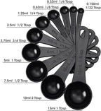 DOTINGHUX Measuring Spoons, Plastic Measuring Spoons Set - Image 3