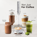 Zulay Kitchen Rechargeable Milk Frother Handheld - Image 3