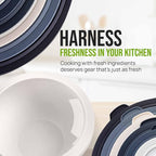 Zulay Kitchen 12 Piece Plastic Mixing Bowls - Image 8