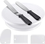 Kootek Cake Decorating Kit Baking Supplies Set Cake Turntable by Kootek
