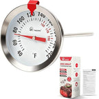 Instant Read Meat Thermometer 2'' Cooking Thermometer Kitchen Thermometer by CloudHand