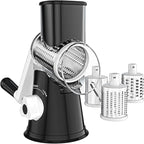 Cheese Grater Hand Crank, Rotary Vegetable Shredder by Ancevsk