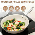 9.25 Inch Ceramic Nonstick Frying Pan - Image 6