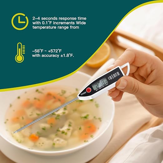 Copkim 6 Set Waterproof Food Thermometer - Image 6