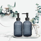 Glass Soap Dispenser with Plastic Pump, Hand Soap Dispenser - Image 6