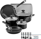 Farberware Cookstart DiamondMax Nonstick Cookware/Pots and Pans Set - Image 3