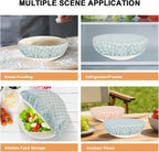 Reusable Bowl Covers for Bread Proofing（2 Large）- Cotton Beeswax Bowl Covers - Image 5