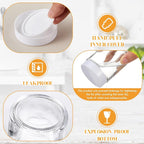 Domensi 24 Pcs Bulk 6oz Glass Jars - Image 3