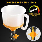 20-Piece No-Spill Coolant Funnel Kit, Cooling System Funnels Kits, Spill Proof - Image 3
