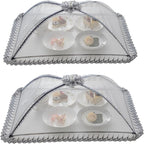 40cmx50cm Large Premium Pop-Up Mesh Screen Food Cover Tent Umbrella, Reusable by Wuyue+Hua