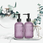 Glass Soap Dispenser with Plastic Pump, Hand Soap Dispenser - Image 7