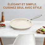 9.25 Inch and 11 inch Ceramic Nonstick Frying Pan Skillet - Image 8