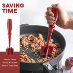 2 Pcs Meat Chopper, Upgrade Hamburger Grinder, Premium Heat Resistant Meat - Image 4