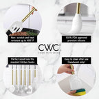 COOK WITH COLOR Silicone Cooking Utensils, Kitchen Utensil Set, Cooking Utensils - Image 7