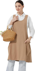Cozy Adjustable Cross Back Aprons by APRONNER