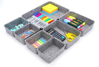 Welaxy Office drawer organizers trays felt storage bin organize dividers Box - Image 8