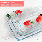 KOMUEE 8 Pieces Glass Baking Dish - Image 5