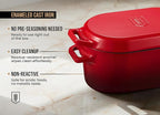 Kook Dutch Oven, for Bread Baking, Sourdough Loaf Pan, Dual Handles, Enameled - Image 5