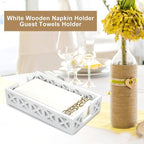 Guest Towel Holder Tray for Bathroom Napkin Holder Modern Disposable Hand Towel - Image 7