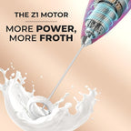 Zulay Kitchen Powerful Milk Frother Wand - Image 4