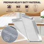 BIEAMA 6 Pack Quarter Size 13" × 10" Baking Sheet Pan Aluminum Commercial - Image 3