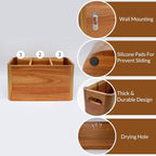 Wooden Kitchen Utensil Holder Organizer - Image 4