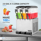 ROVSUN Commercial Beverage Dispenser 7.8 Gal/30L, Commercial Juice Dispenser - Image 4