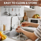 Stainless Steel Whisk Wooden Handle Metal Whisk Balloon Wire Baking Whisks - Image 7