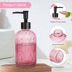 Topsky Stripe Glass Soap Dispenser - Image 5
