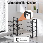 MUDEELA Pots and Pans Organizer under Cabinet 20.8" Height, Heavy Duty - Image 5