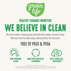 GreenLife Non Stick Fry Pan Set, Non-Toxic PFAS-Free Ceramic Skillets, - Image 11