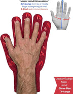 Grill Armor Oven Gloves with Fingers – 932°F Heat, Fire & Cut Resistant Mitts - Image 6