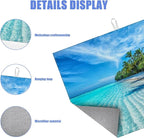 Beach Palm Tree Dish Drying Mat - Image 3
