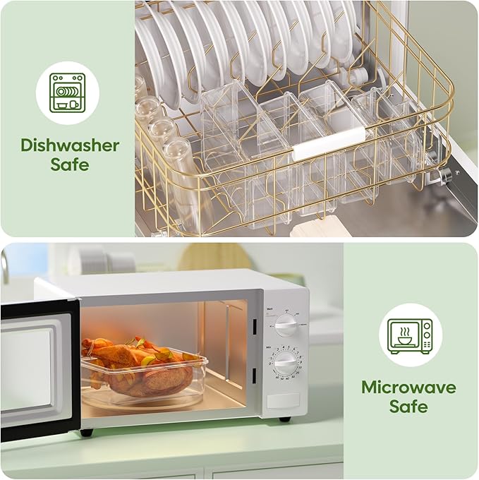 KEMETHY 50-Piece Food Storage Containers - Image 4