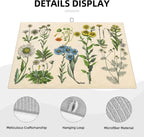 Plants Herbs Floral Dish Drying Mat XL Microfiber Kitchen Drying Mat Large Dish - Image 3