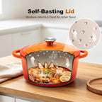 Enameled Cast Iron Dutch Oven - Image 4