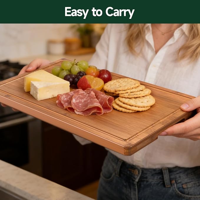 3-Piece Set Bamboo Cutting Board - Image 5