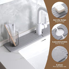 Faucet Mat for Kitchen Sink -Diatomite Stone Drying Mat for Kitchen Counter & - Image 3