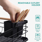 Navaris 2 Tier Dish Rack - Image 3